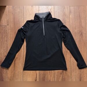 Nike Golf Women's Black Quarter-Zip Pullover